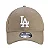 Boné New Era 9TWENTY Los Angeles Dodgers MLB Kaki Logo Branco - Imagem 2
