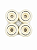Roda Hondar Fam Conico 100a - 53mm - Imagem 1