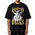 Camiseta Aspecto Oversized Angel Black - Imagem 1
