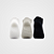 Kit 3 Pares De Meia Hoahi importada socket Colors 33 ao 38 - Imagem 2