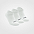 Kit 3 Pares De Meia Hoahi importada Branca 39 ao 44 - Imagem 1