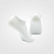 Kit 3 Pares De Meia Hoahi importada Branca 33 ao 38 - Imagem 3