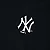 Camiseta New Era New York Yankees Logo Frontal - Pret - Imagem 2