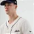 Camisa New Era Jersey Slub Open White Baseball Jersey - Imagem 5