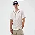 Camisa New Era Jersey Slub Open White Baseball Jersey - Imagem 1