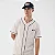 Camisa New Era Jersey Slub Open White Baseball Jersey - Imagem 2
