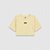 Camiseta Vans Flying V Crew Cropped Almond Crisp - Imagem 1