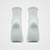 Kit 3 Pares Meia Longo Performance Hoahi 33 ao 38 - Branca - Imagem 4