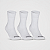 Kit 3 Pares Meia Longo Performance Hoahi 33 ao 38 - Branca - Imagem 1