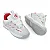Tênis QIX Revo 26 Branco e Vermelho - Imagem 3