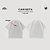 Camiseta trip side Oversized Plus Sized Tags Branca ( Tamanho Big ) - Imagem 1