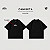Camiseta trip side Oversized Plus Sized Tags Preta ( Tamanho Big ) - Imagem 1