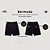 Bermuda Trip Side Jeans Baggy Carpinteiro Preto Marmorizado - Imagem 1