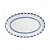 Azure Lux Travessa Oval 25x16cm - Imagem 1