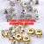 Strass engrampado ss38 (8mm) para costura e bordado 100und - Imagem 1