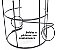 Expositor para faixas tiaras e laços aramado 18x43cm ( porta tiaras ) - Imagem 9