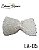 Laço pedraria bordado  multiuso para tiaras chinelos enfeites - Imagem 5