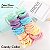 Elástico para cabelo Xuxinha rabicó tamanho médio Pct 100unidades Candy Neon - Imagem 1