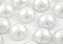 Meia Pérola ABS 6mm Shine Beads®   ESPECIAL FESTIVAL DE PÉROLAS E MEIAS PÉROLAS - Imagem 4