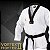 Dobok Kimono Taekwondo JCalicu Vortex Fighter II Gola Preta - Imagem 1