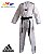 Dobok Kimono Adidas Adiclub 3 Listras Gola Branca - Imagem 1