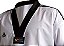 Dobok Kimono Taekwondo Adidas AdiClub 3S Gola Preta - Imagem 2