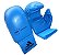 Luva Adidas Karate Azul WKF com polegar - Imagem 3