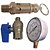 Manômetro, Dreno e Válvula de Segurança Reservatório 20L - Imagem 1