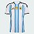 Camisa Seleção Argentina I 26/27 - Torcedor Adidas Masculina - Branca e azul - Imagem 1