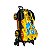 Mochila Escolar Hotwheels Dune A Soar Dourado Maxtoy - Imagem 5