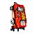Mochila Escolar de Rodinhas Hot Wheels Night Shifter 3D Maxtoy Vermelho - Imagem 3