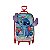 Mochila Escolar Stitch Praia com 03 Rodinhas Maxtoy - Imagem 1