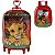 Mochila Escolar de Rodinhas Rei Leão 3D Maxtoy + Lancheira - Imagem 1