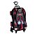 Mochila Escolar Batman Chrome Wheels com 03 Rodinhas Maxtoy - Imagem 2