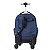 Mochila de Rodinhas Duplas Sestini Rolling Crinkle - Azul - Imagem 3