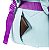 Mochila Sestini Grande 2 Compartimentos College Crinkle 4 - Blueberry - Imagem 4
