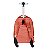 Mochila com 4 Rodas Sestini Rolling Grande Crinkle Laranja - Apricot - Imagem 2