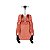 Mochila com 4 Rodas Sestini Rolling Grande Crinkle Laranja - Apricot - Imagem 5