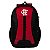 Mochila Bagaggio Masculina Casual Flamengo Preto-Vermelho - Imagem 1