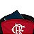 Mochila Bagaggio Masculina Casual Flamengo Preto-Vermelho - Imagem 5