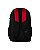 Mochila Bagaggio Masculina Casual Flamengo Preto-Vermelho - Imagem 4