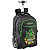 Mochila Carrinho Mega Rodas Minecraft Icons Preto - Imagem 2