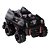 Mochila Escolar Batmovel Monster Trucks Maxtoy - Imagem 2