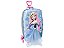 Mochila Escolar de Rodinhas Frozen Elza Vestido 3D Maxtoy - Imagem 2