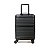 Mala De Viagem Pequena 10kg Bordo Bagaggio Advanced Preta - Imagem 7