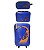 Kit Mala Escolar 03 Rodinhas Hot Wheels - Azul - Imagem 3