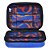 Kit Mala Escolar 03 Rodinhas Hot Wheels - Azul - Imagem 5