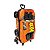 Mochila Escolar de Rodinhas Hot Wheels Night Shifter 3D Maxtoy Motor Preto - Imagem 2