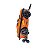 Mochila Escolar de Rodinhas Hot Wheels Night Shifter 3D Maxtoy Motor Preto - Imagem 3