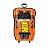 Mochila Escolar de Rodinhas Hot Wheels Night Shifter 3D Maxtoy Motor Preto - Imagem 5